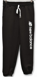 Спортивные штаны подростковые (черный) оптом 05367129 02-35