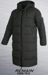 Куртки зимние мужские (хаки)  оптом 38021694 7912-1