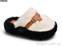 Тапки, Super Gear оптом B0323-24 white