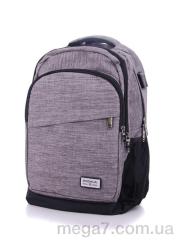 Рюкзак, Superbag оптом 2526 grey