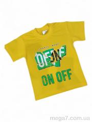 Футболка, Kids-modnik оптом 102-1 жовтий