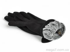 Перчатки, PAIDI оптом 36-2 трикотаж black