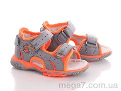 Босоножки, Clibee-Apawwa оптом Світ взуття	 A-8 d.grey orange