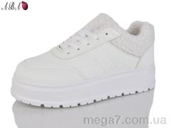Кроссовки, Aba оптом T018 white
