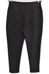 Лосини жіночі на хутрі БАТАЛ оптом BLACK CYCLONE 