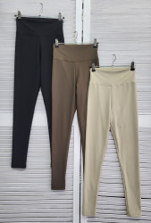 Лосины женские (молочный) оптом 80236519 8806-96