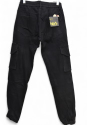 Джинси чоловічі на флісі CAPTAIN ПОЛУБАТАЛ оптом  