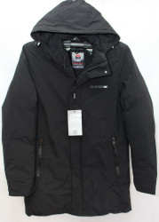 Куртки зимние мужские (black) оптом 96431780 12-18