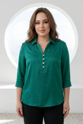 Блузки женские БАТАЛ оптом 09746521 864-13