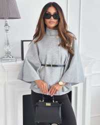 Пончо жіночі оптом Elizabeth Stylish 
