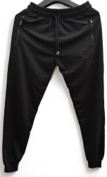 Спортивные штаны мужские БАТАЛ (черный) оптом Турция 45907382 01-4