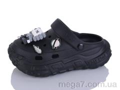 Кроксы, Alimama-Girnaive оптом 8160-3 чорний