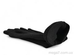 Перчатки, PAIDI оптом --- 29 замш-текстиль black