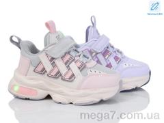 Кроссовки, Poni kids оптом 2042-4D mix LED