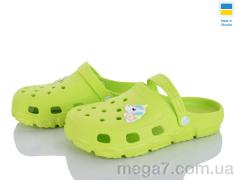 Кроксы, Inblue оптом 302 зелений