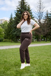 Спортивные штаны женские БАТАЛ оптом 92704853 2602-72