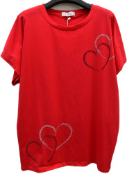 Футболки женские БАТАЛ оптом 47309612 7705-107