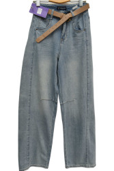 Джинсы женские LDMJS ПОЛУБАТАЛ оптом 97103682 0341-32