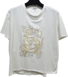 Футболки жіночі БАТАЛ оптом Kiss Me 