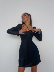 Платья женские (черный) оптом style_mista 69130478 090-2