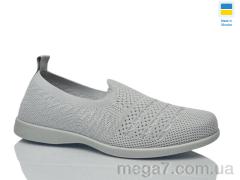 Слипоны, DeMur оптом 6711 сірий