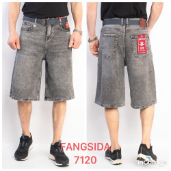 Шорты джинсовые мужские оптом 24807136 7120-1