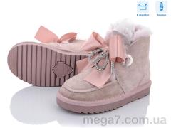 Угги, КалориЯ оптом L5655 рожевий бант