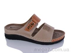 Шлепки, Sali-2 оптом 203-40 корич.к.