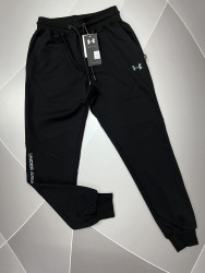 Спортивные штаны (чёрные) мужские оптом 63051492 36-59