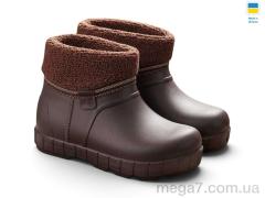 Сапоги из пены, Rai shoes оптом Д43 шоколад