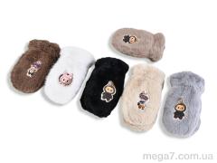 Варежки, Королева оптом L6-06 mix