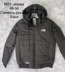 Куртки демисезонные мужские (хаки) оптом 80349167 M21-7