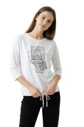 Лонгсливы женские БАТАЛ оптом 36097812 6512-35