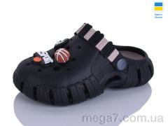 Кроксы, Lot Shoes оптом 012 чорний-беж