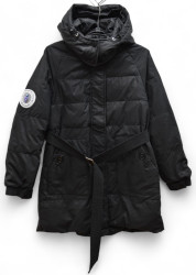 Куртки демисезонные женские (черный) оптом 86742130 302-18