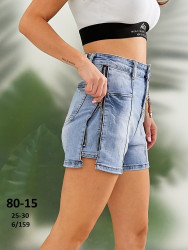 Шорты джинсовые женские оптом 21938760 13-42