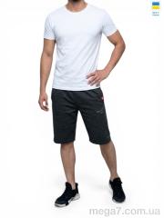 Шорты, Sport style оптом Ш002NI т.сірий
