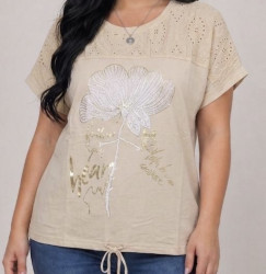 Футболки жіночі БАТАЛ оптом 