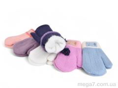 Варежки, Королева оптом CAP J1013 mix