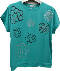 Футболки женские БАТАЛ оптом 29031874 717-70