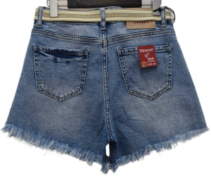 Шорти джинсові жіночі ПОЛУБАТАЛ оптом