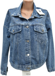 Куртки джинсовые женские оптом 61073528 602-223