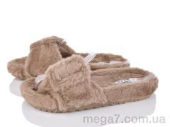 Тапки, Stok-optovik оптом 40273 коричневий