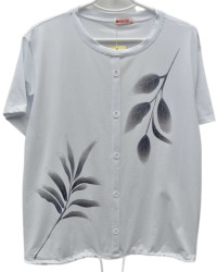 Футболки женские БАТАЛ оптом 64837915 8163-75