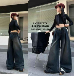 Джинсы подростковые оптом 17082496 256605-6