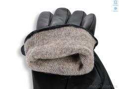 Перчатки, Королева оптом YA02М шкіра вовна black
