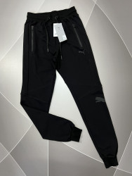 Спортивные штаны мужские (черный) оптом 60483192 03-31