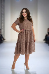 Платья женские БАТАЛ оптом 70639824 2521-55