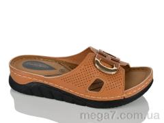 Шлепки, Sali-2 оптом 582 camel