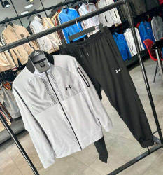 Спортивные костюмы мужские EL БАТАЛ (серый) оптом 25673098 EL01-8